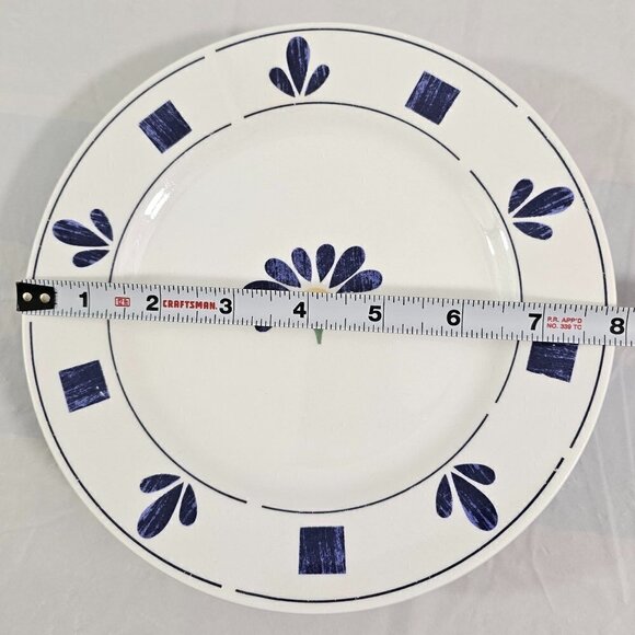 Oneida Spring Daisy Majesticware 8” Ceramic Salad Luncheon Plates – Set of 4 - Picture 11 of 11